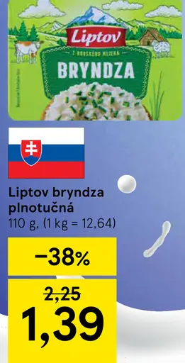 Liptov Bryndza Plnotučná