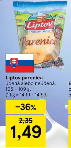 Liptov parenica údená alebo neúdená