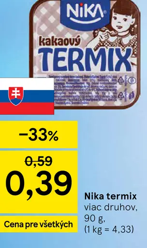 Nika Termix kakaový