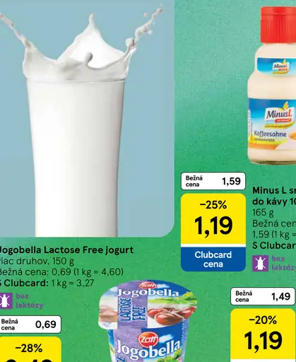 Minus L smotana do kávy 10 %