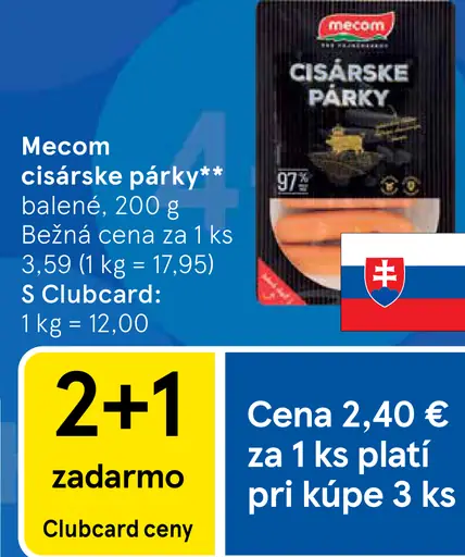 Mecom Cisárske párky