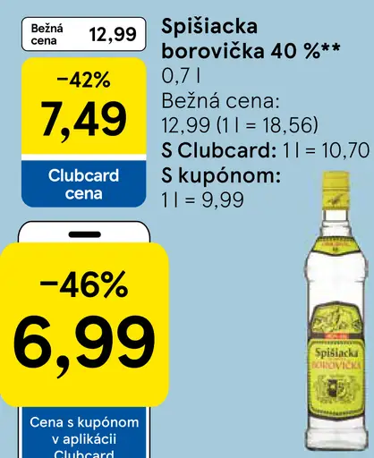 Spišská borovička 40 %