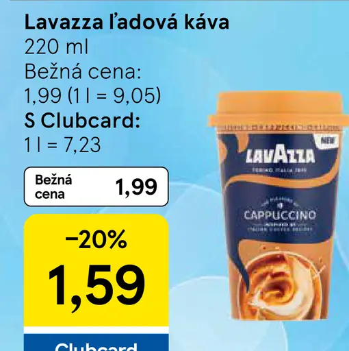 Lavazza ľadová káva – rôzne druhy