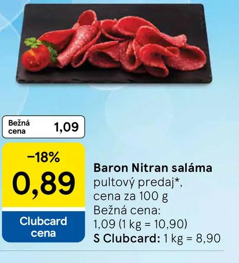 Baron Nitran saláma