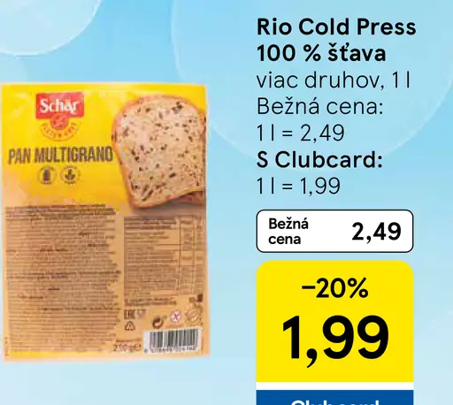 Rio Cold Press 100% šťava