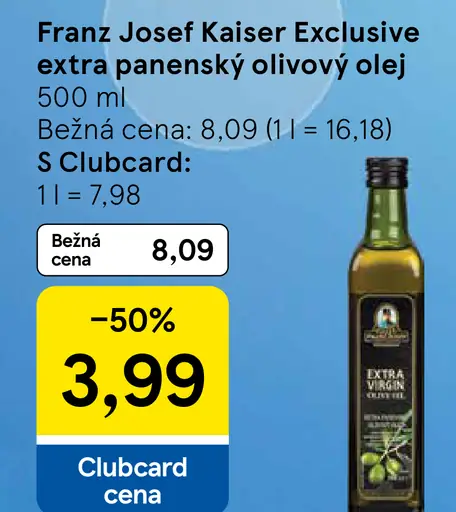 Franz Josef Kaiser Exclusive Extra panenský olivový olej