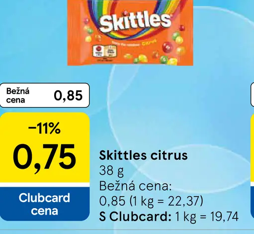 Skittles citrus