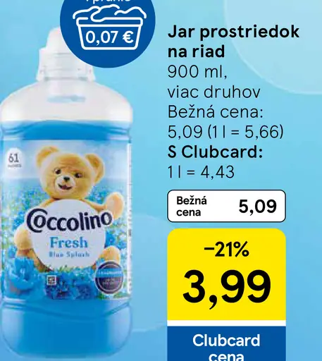 Coccolino aviváž