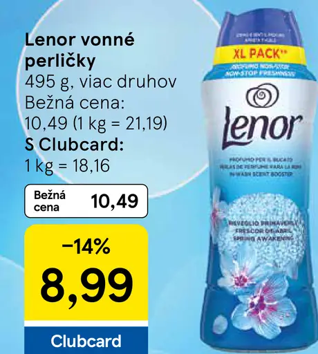 Lenor vonné perličky
