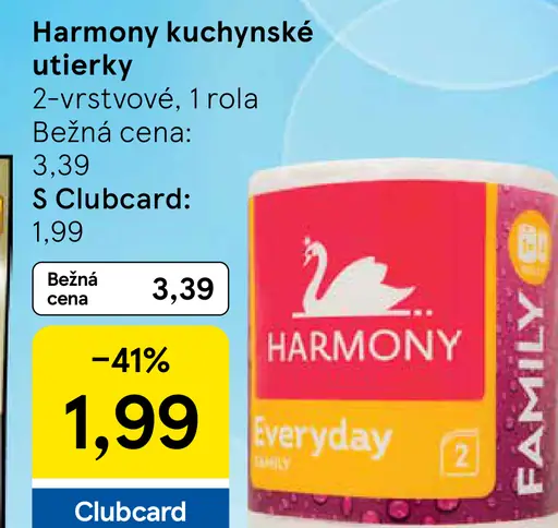 Harmony kuchynské utierky