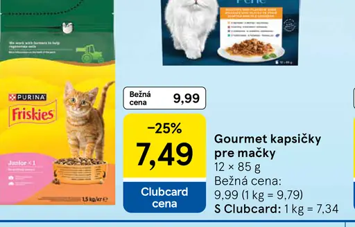 Gourmet kapsičky pre mačky