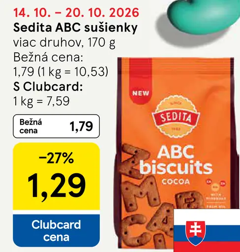 Sedita ABC sušienky