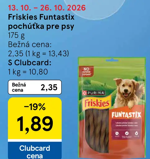 Friskies Funtastix krmivo pre psov