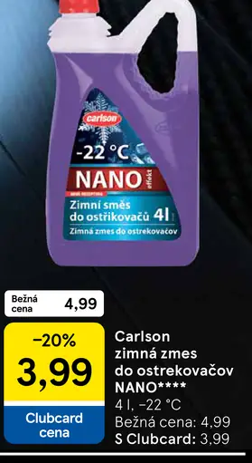 Carlson zimná zmes do ostrekovačov NANO