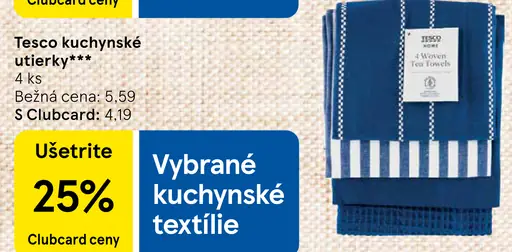 Tesco kuchynské utierky