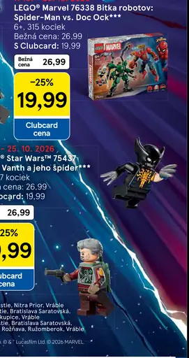LEGO Marvel 76338 Bitka robotov: Spider-Man vs. Doc Ock