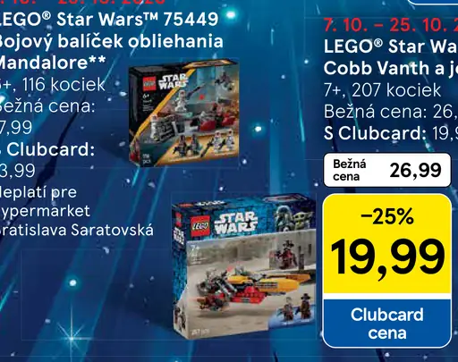 LEGO Star Wars 75449 Bojový balíček obliehania Mandalore