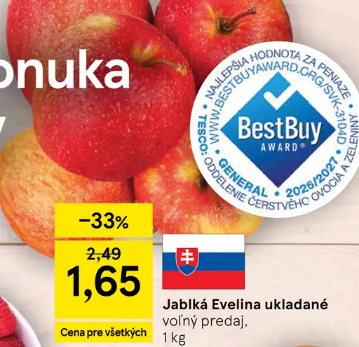 Jablko Evelina