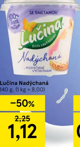 Lučina Nadýchaná so smotanou
