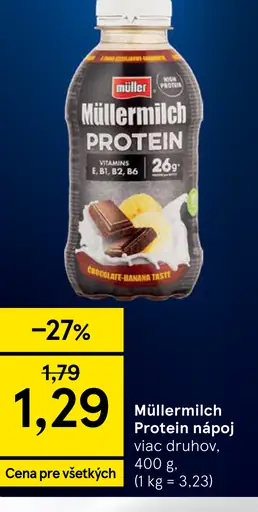 Müllermilch Protein nápoj