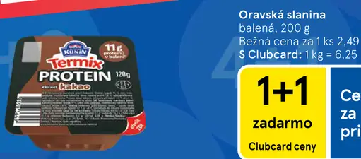 Kunin termix proteín tvarohový dezert, viac druhov