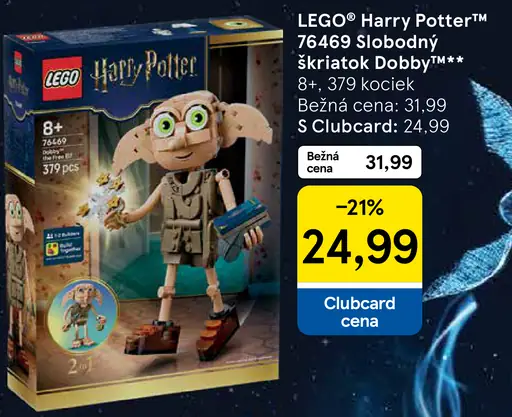 LEGO Harry Potter 76469 Slobodný škriatok Dobby