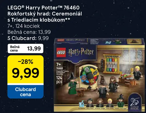 LEGO Harry Potter 76460 Rokfortský hrad: Ceremoniál s Triediacim klobúkom
