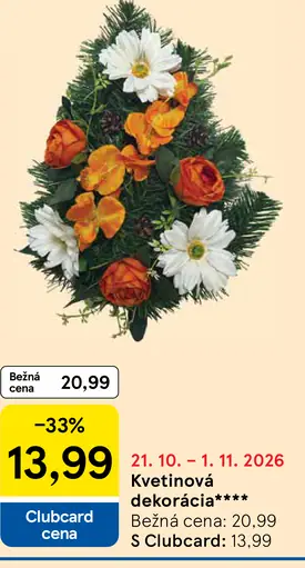 Kvetinová dekorácia