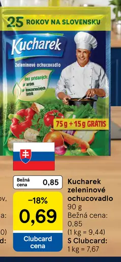 Kucharek Zeleninové ochucovadlo