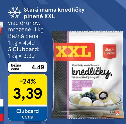 Stará mama knedličky plnené XXL