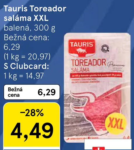 Tauris Toreador saláma XXL