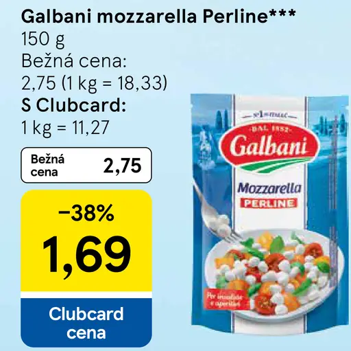 Galbani mozzarella Perline