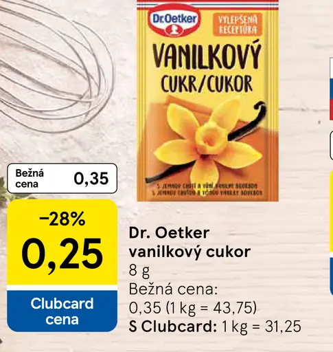 Dr. Oetker Vanilkový cukor