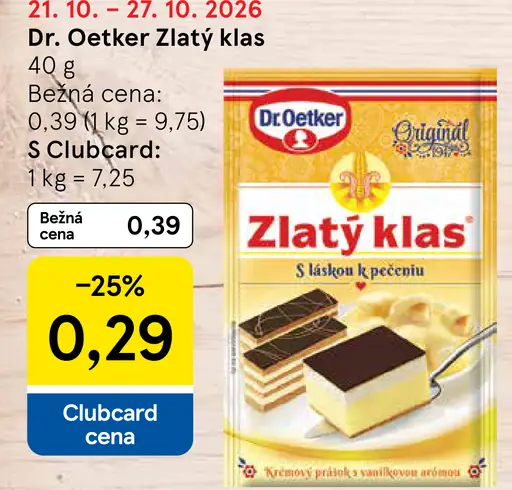 Dr. Oetker Zlatý klas