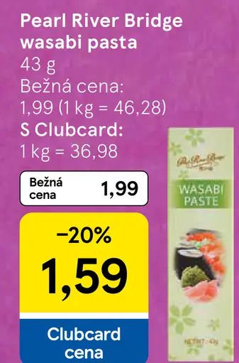 Pearl River Bridge Wasabi pasta