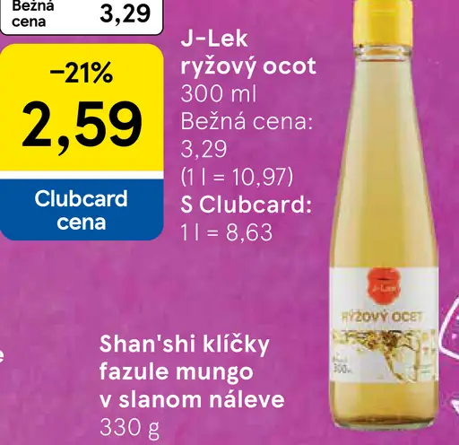 J-Lek ryžový ocot