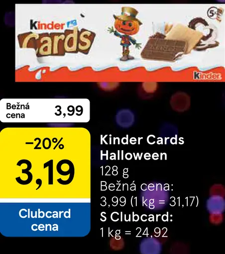 Kinder Cards Halloween