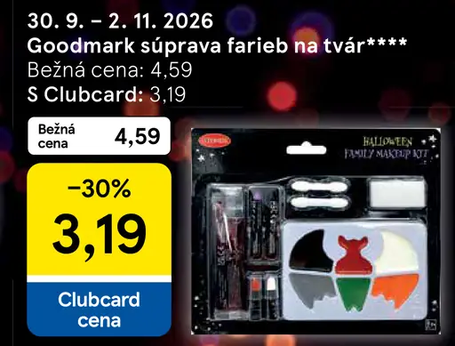 Súprava farieb na tvár