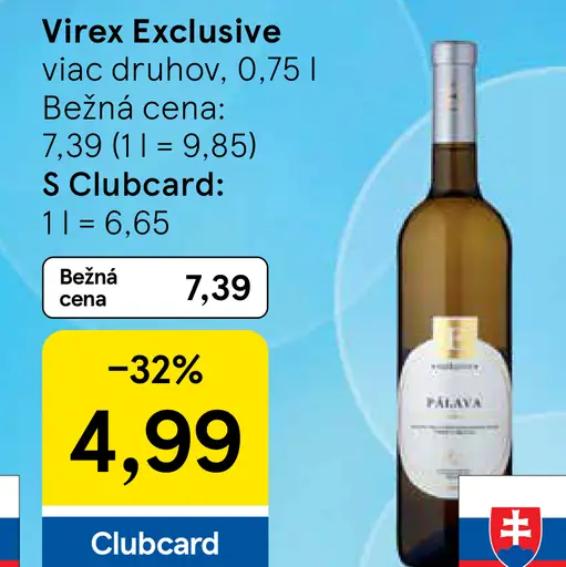 Virex Exclusive víno