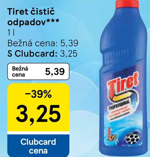 Tiret čistič odpadov