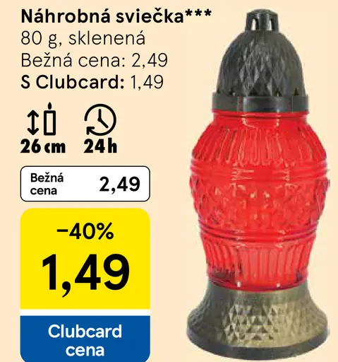Náhrobná sviečka