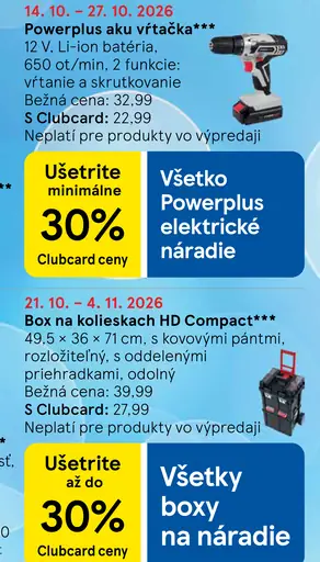 Powerplus aku vŕtačka