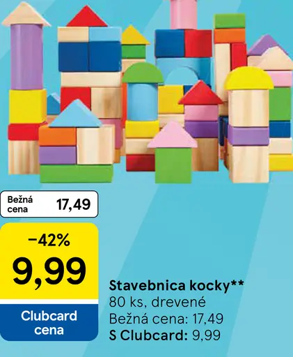 Stavebnica kocky, drevené kocky
