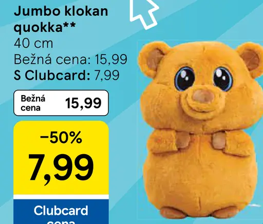 Jumbo klokán Guľko, plyšová hračka
