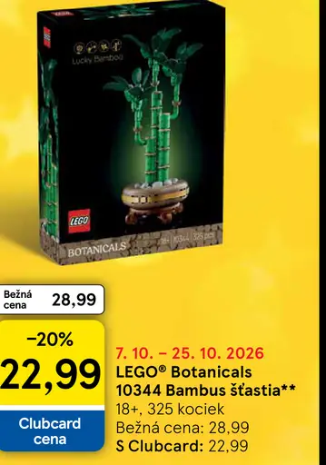 LEGO Botanicals Bambus šťastia