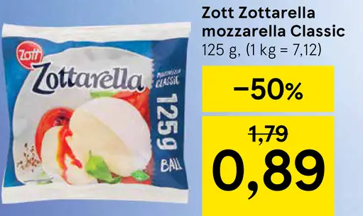 Zott Zottarella Mozzarella Classic