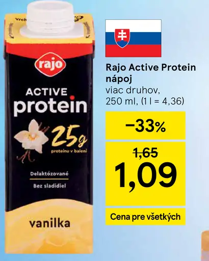 Rajo Active Protein nápoj