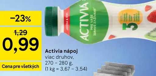 Activia nápoj