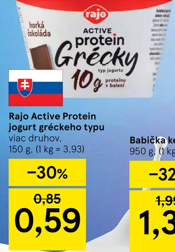 Rajo Active Protein Grécky jogurt