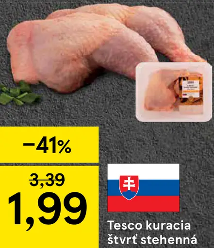 Tesco kuracia štvrť stehenná